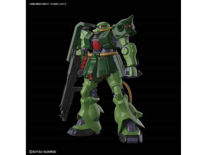 バンダイ、“組み立てやすさを追求した”「RE/100 1/100 ザクII改」の