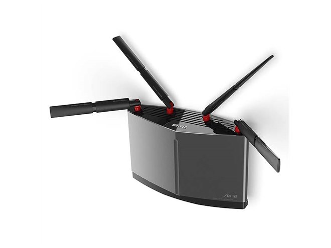 バッファロー、10ギガビットLANを搭載したWi-Fi 6対応ルーター「WXR