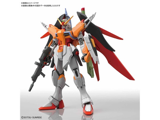 バンダイ、「HGCE 1/144 デスティニーガンダム（ハイネ専用機）」を7月