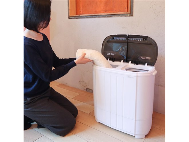 サンコー、洗い分けに適したサブ洗濯機「別洗いしま専科3」 - 価格.com