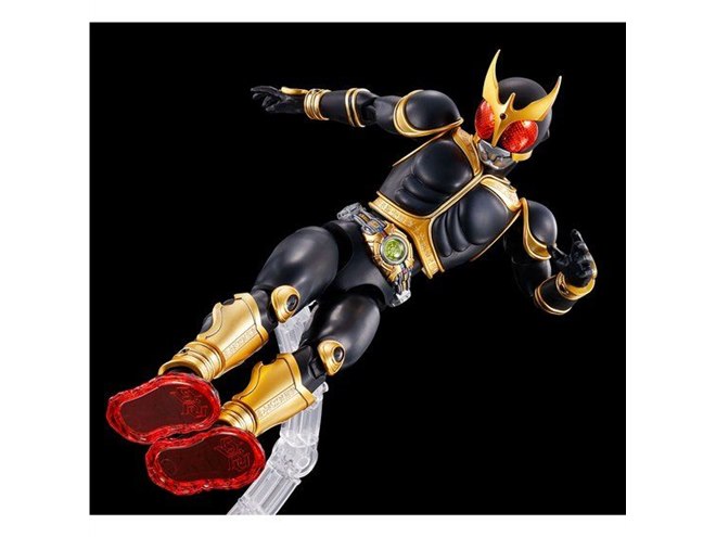 艶消し金メッキを施した「仮面ライダークウガ アメイジングマイティ