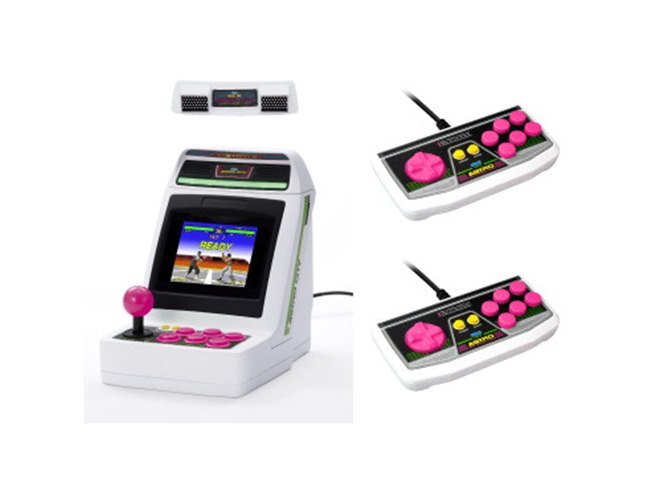 セガ、1/6ゲーセン筐体「アストロシティミニ」に“2Pカラーピンク”の