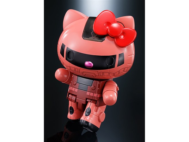 バンダイ、ガンダム/シャアザク仕様の超合金「ハローキティ」を7月発売