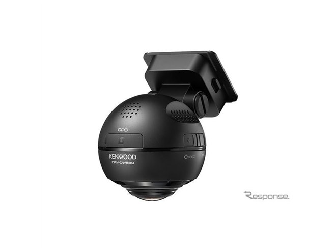 ケンウッド、360°ドラレコ第2弾発売へ モニターレスでリーズナブルな