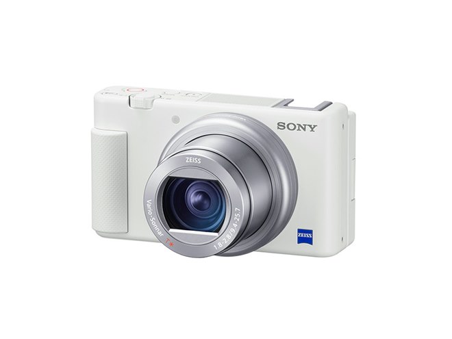 ソニー、Vlog撮影向け「VLOGCAM ZV-1」新色ホワイトの発売日決定