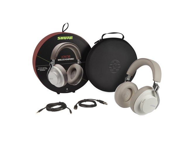 Shure、NCワイヤレスヘッドホン「AONIC 50」に新色ホワイト追加 - 価格.com