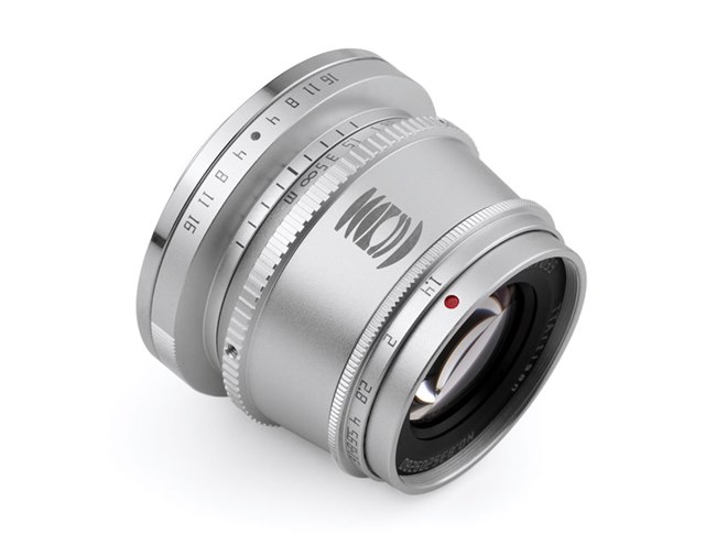 TTArtisan、単焦点レンズ「35mm f/1.4 C」新色シルバーを4/30発売に