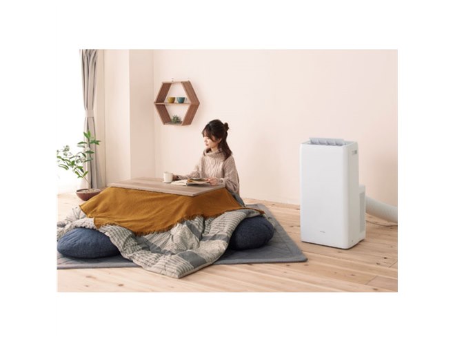 アイリスオーヤマ、取り付け工事不要の「ポータブルクーラー」に新5