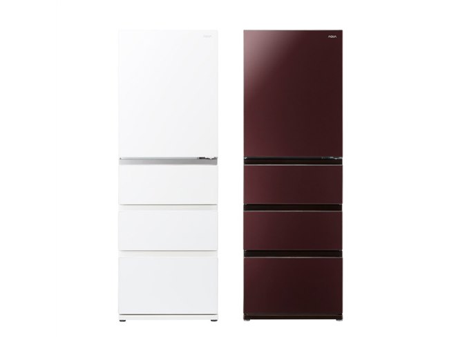 アクア、新色「ウッドブラック」を追加した368L冷凍冷蔵庫「AQR-V37K