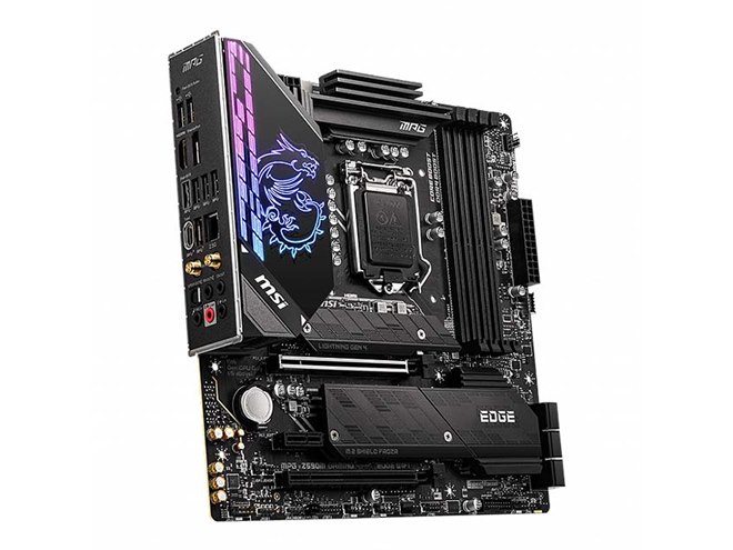 MSI、ゲーミング向けMicro ATXマザー「MPG Z590M GAMING EDGE WIFI