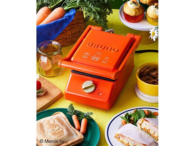 イデア、「ミッフィー」の焼き目が楽しめるグリルサンドメーカーなど