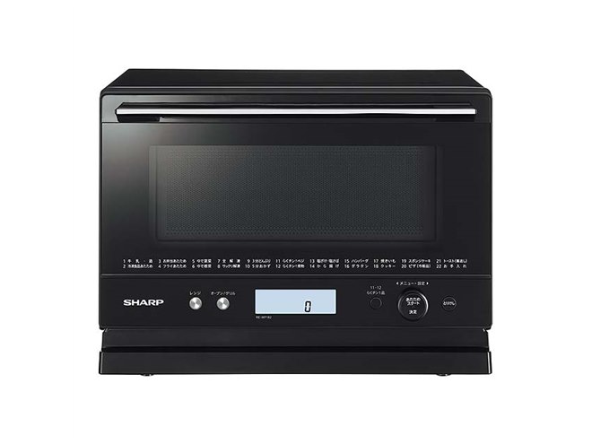 シャープ、「らくチン！センサー」を搭載したコンパクトなオーブン