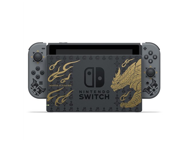 任天堂、モンスターハンターライズ特別仕様の「Nintendo Switch」を3