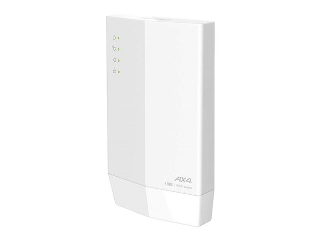 バッファロー、Wi-Fi 6に対応したコンセント直挿しタイプのWi-Fi中継機