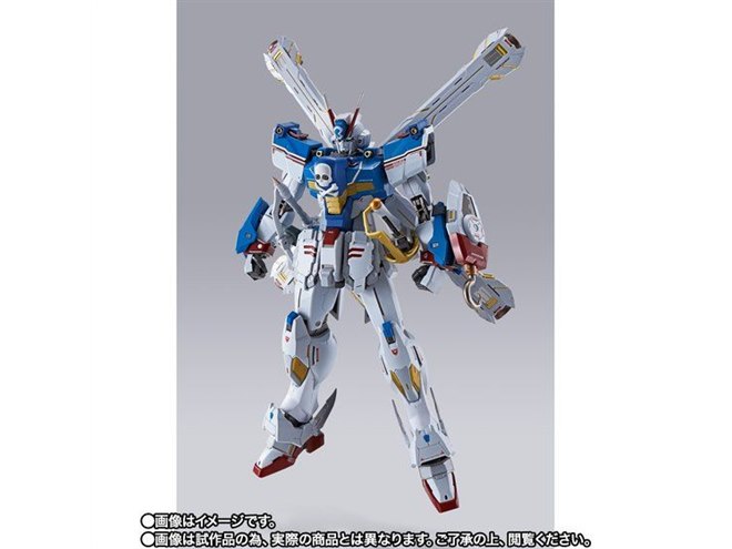 28,600円、“碧き第三の海賊”クロスボーン・ガンダムX3がMETAL BUILD