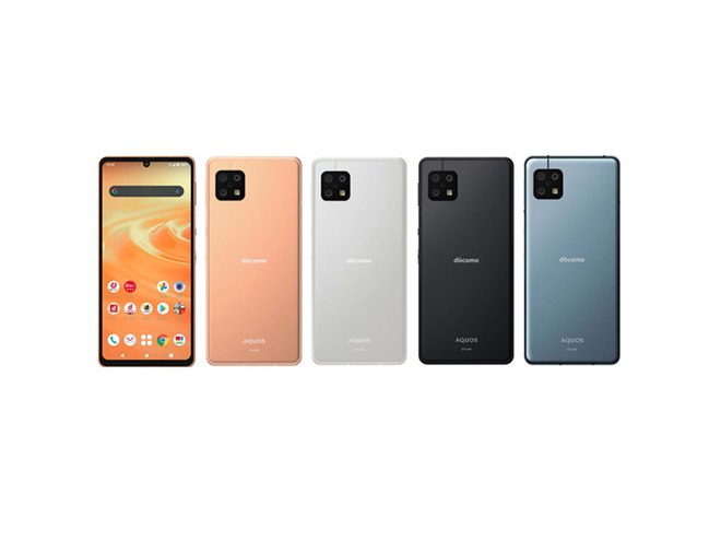 ドコモ、重さ約156gのシャープ5Gスマホ「AQUOS sense6 SH-54B」本日11