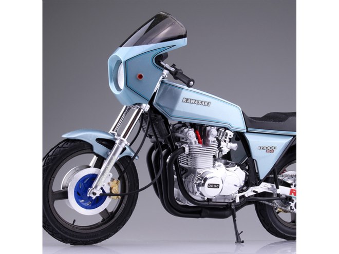 AOSHIMA、カワサキ「Z1-R」フルカスタム仕様を再現した1/12模型 - 価格.com