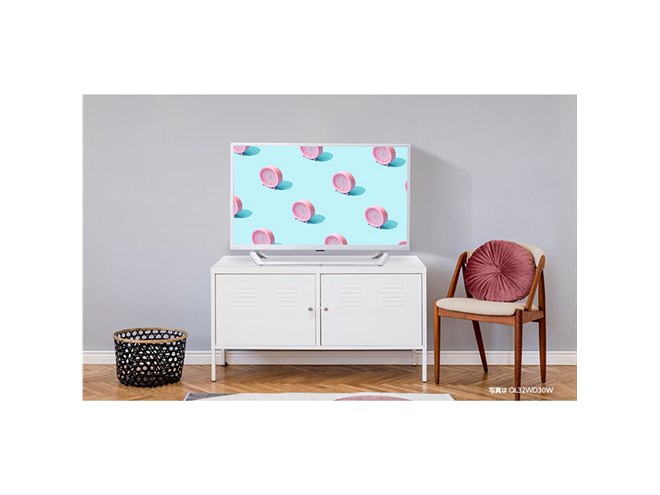 ORION、カラーをホワイトに統一した32V型/24V型液晶テレビ - 価格.com