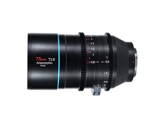 SIRUI、フルサイズ用アナモルフィックレンズの第2弾「75mm T2.9 1.6