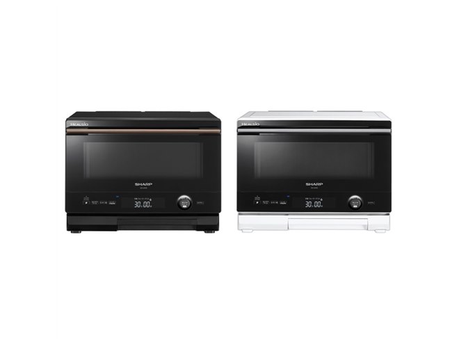 シャープ、「ヘルシオあたため（おいしさ復元）」搭載の30Lオーブン