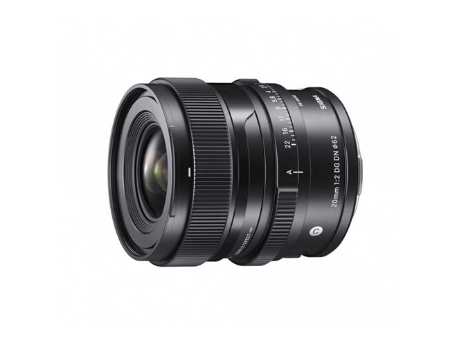 シグマ、ミラーレス用の超広角単焦点レンズ「SIGMA 20mm F2 DG DN」を2