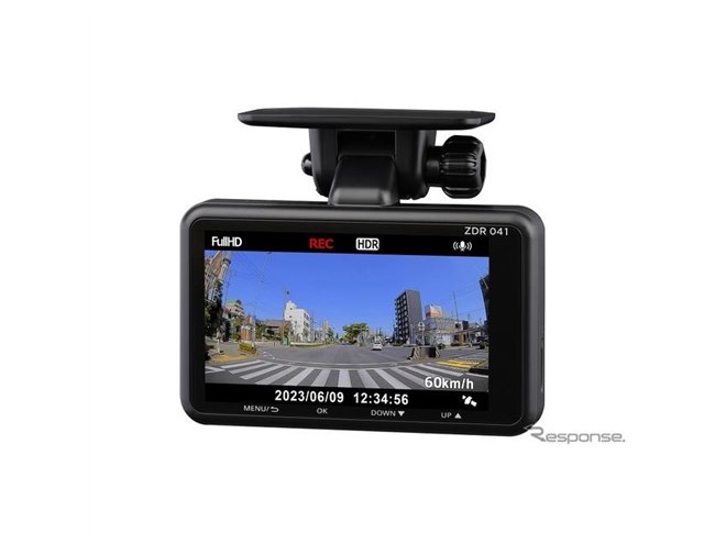 大画面3.2インチ液晶搭載、コムテックが低価格フルHDドラレコ発売へ