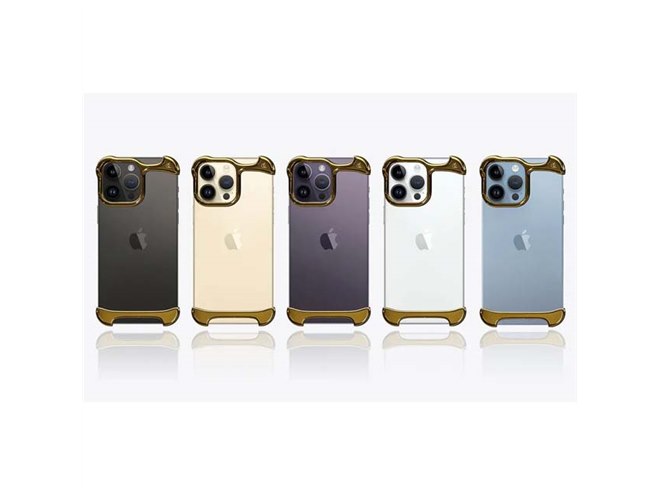 アルミ削り出しのiPhone用バンパーケース「Arc Pulse アルミニウム