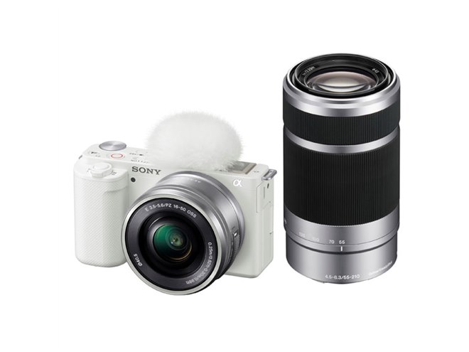 ソニー、Vlogカメラ「VLOGCAM ZV-E10」ダブルズームレンズキットを本日