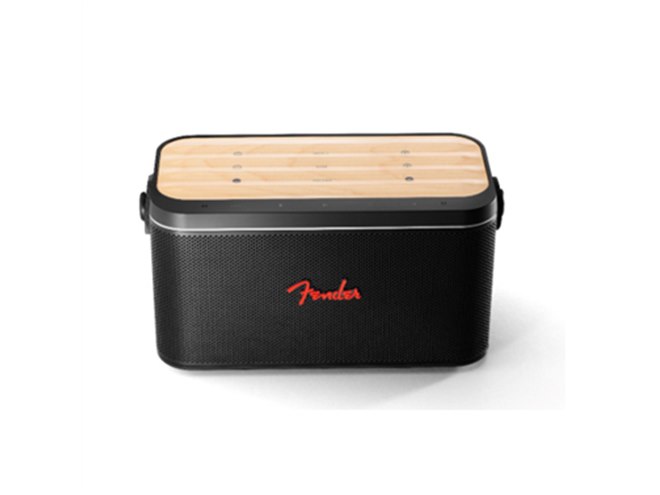 ギターやベースを接続できる、Fender AudioのBluetoothスピーカー