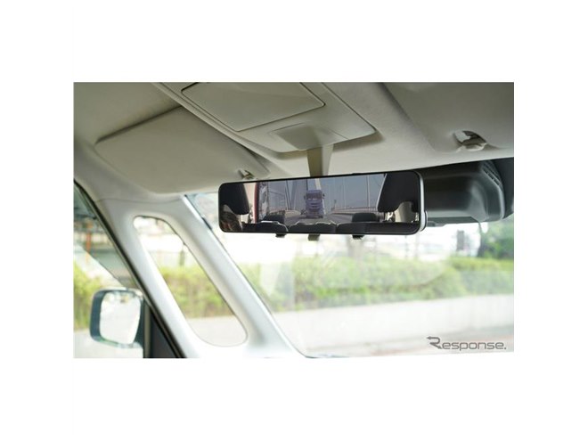 11.88インチデジタルミラー型ドラレコ発売、SDカード自動フォーマット