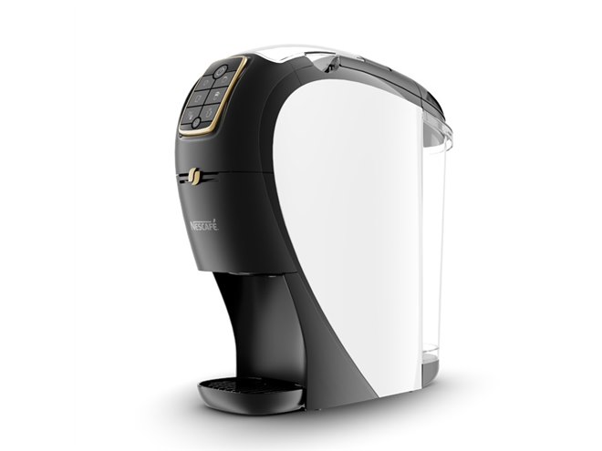 幅11.2cmでコンパクトな「ネスカフェ ゴールドブレンド バリスタ Slim