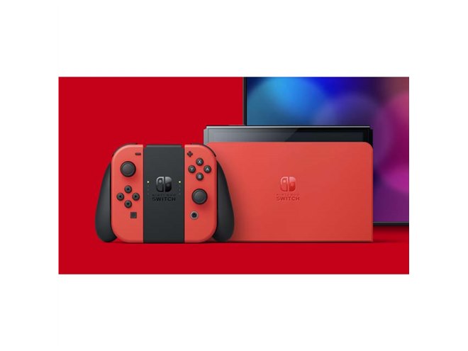 任天堂、“マリオの赤”がモチーフの「Nintendo Switch（有機ELモデル