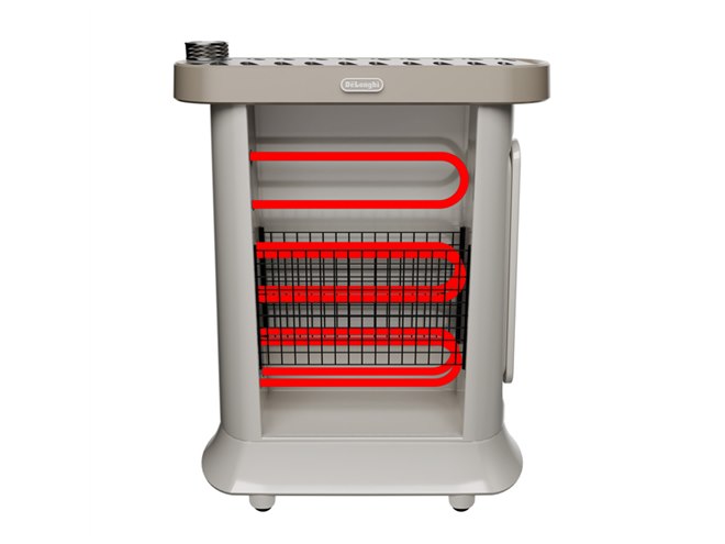 デロンギ・マルチダイナミックヒーター新モデル、軽量化＆足元から