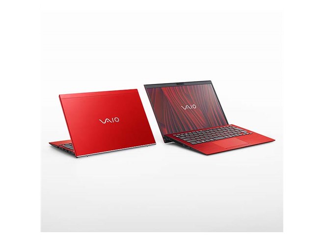 VAIO、「VAIO SX12・SX14」に直営ストア限定の新色ファインレッドを