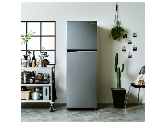 パナソニック、トップフリーザーを採用した幅約56cmのスリムな冷蔵庫