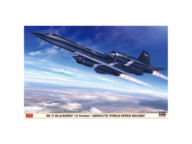 1/72模型「SR-71 ブラックバード （A型）“世界絶対速度記録機”」が本日