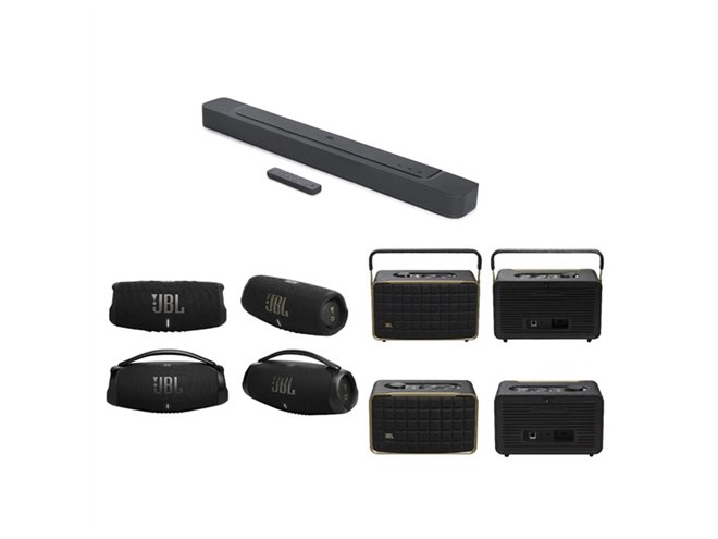JBLサウンドバーやWi-Fi/Bluetoothスピーカーに新機種、新たなWi-Fi
