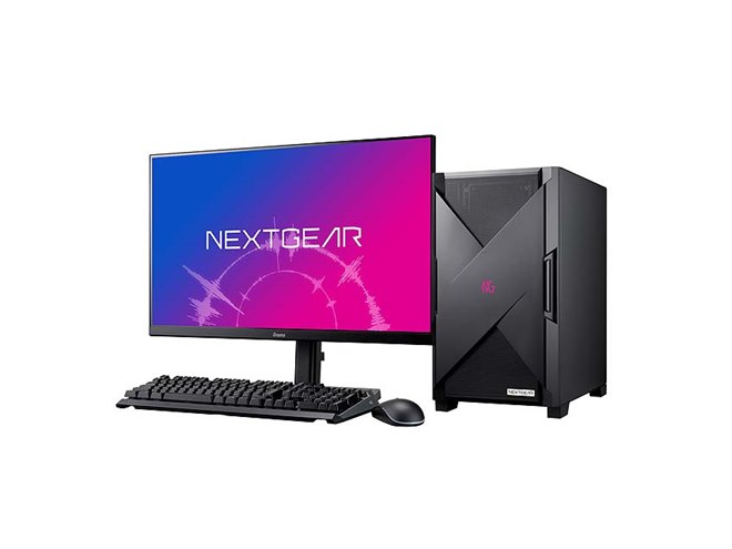 NEXTGEAR、グリーンを採用した16型ゲーミングPC「NEXTGEAR J6」など