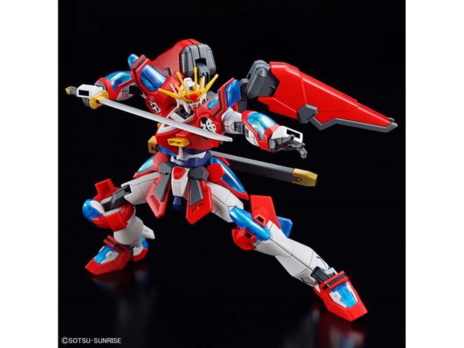 ガンダムビルドメタバース」神バーニングガンダムのHGガンプラ最新画像