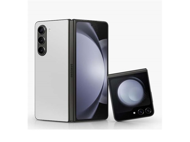 サムスン、「Galaxy Z Fold5」「Galaxy Z Flip5」SIMフリー版を本日12