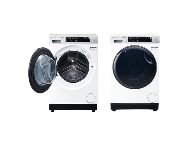 AQUA、本体奥行616mmの10kgドラム式洗濯乾燥機「AQW-D10P」本日12月15