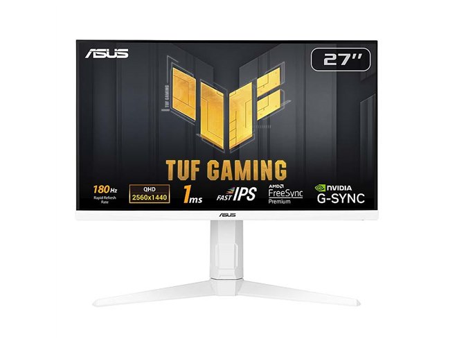 ASUS、2560×1440表示の27型ゲーミングモニター「TUF Gaming VG27AQL3A