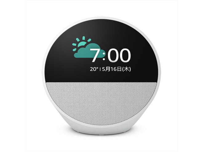 Amazon、Alexa搭載スマートアラームクロック「Echo Spot（2024年発売