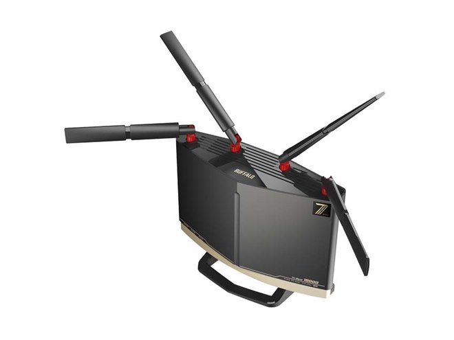 バッファロー、11529MbpsのWi-Fi 7に対応した無線LANルーター