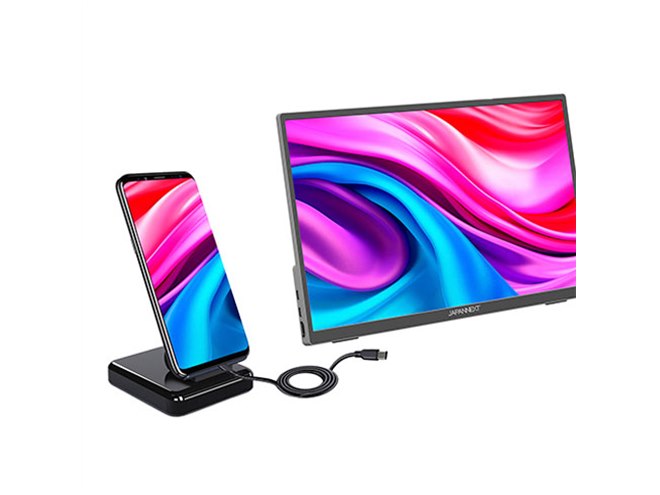 23,980円、10点マルチタッチ対応の15.6型モバイル液晶「JN-MD-i156FHDR