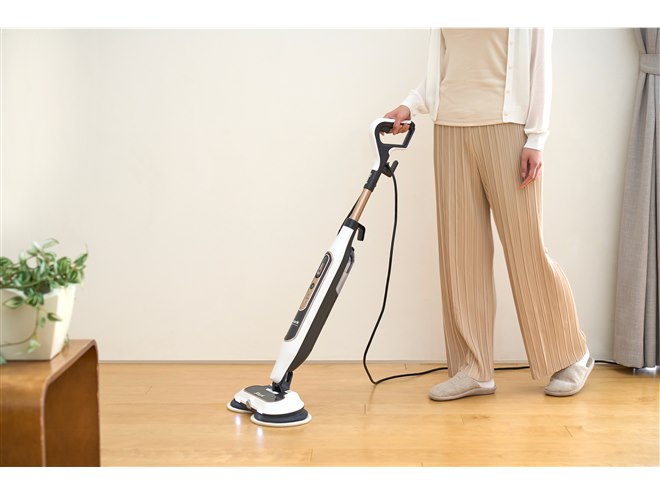Shark、掃除性能と利便性が向上した新モデル「回転スチームモップ