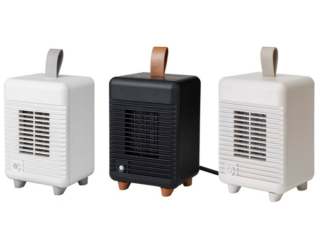 ニトリ、コンパクトな人感ミニセラミックファンヒーター「KH07」3,990