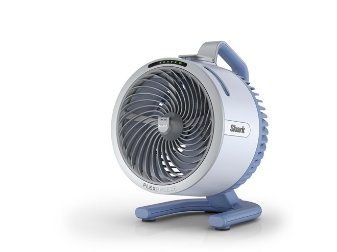 Shark、微粒子ミストを放出できる「コードレスサーキュレーターファン