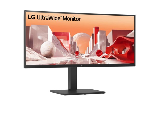 LG、3440×1440表示の34型ウルトラワイド曲面ディスプレイ「34BA75QE-B