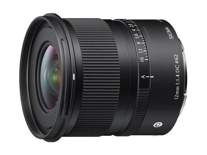 シグマ、APS-C用でF1.4の超広角単焦点レンズ「12mm F1.4 DC